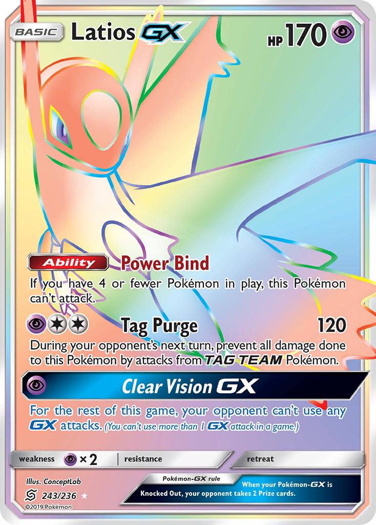 Unified Minds Latios GX #243/236